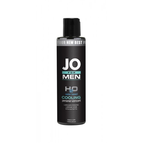 Мужской охлаждающий любрикант на водной основе JO for Men H2O Cooling - 120 мл.