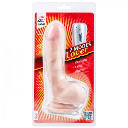 Вибромассажер 7 Modes Lover - 18 см.