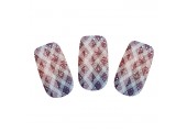 Набор лаковых полосок для ногтей Блестящий градиент Nail Foil