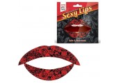 Lip Tattoo Алая роза