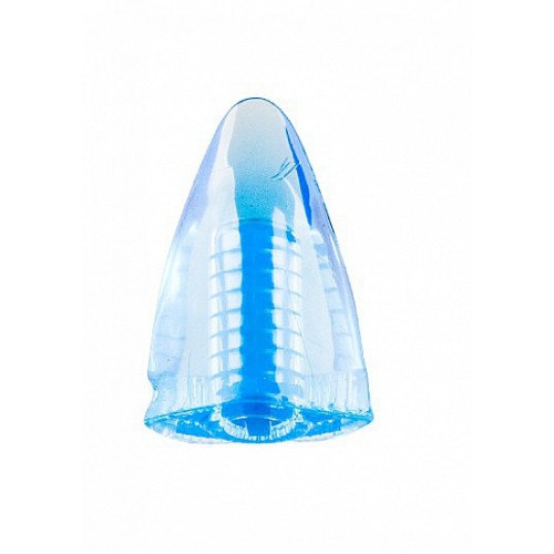 Голубой стимулятор на палец в форме языка Vibrating Tongue