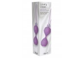 Сиреневые вагинальные шарики Lovely Vibes Laced Love Balls 