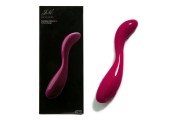 Малиновый вибромассажер Ester Joy N - 18,6 см.