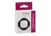 Черное эрекционное кольцо E-Ring