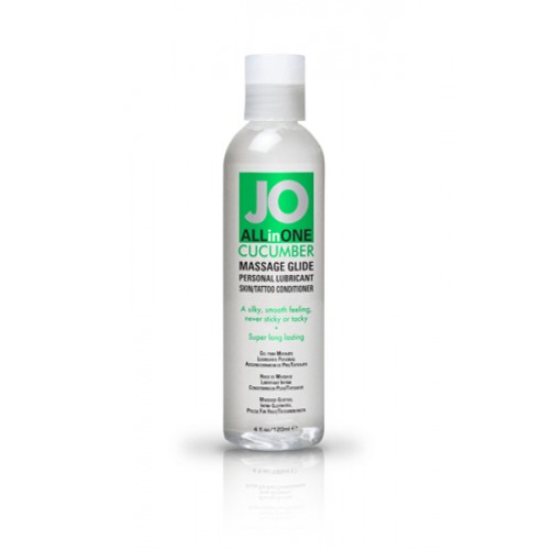 Массажный гель-масло ALL-IN-ONE Massage Oil Cucumber огуречный - 120 мл.