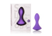 Перезаряжаемый фиолетовый вибромассажер Silhouette S5 - 10,25 см.