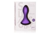 Перезаряжаемый фиолетовый вибромассажер Silhouette S5 - 10,25 см.