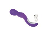 Фиолетовый вибромассажер Lover s Wand - 22,75 см.