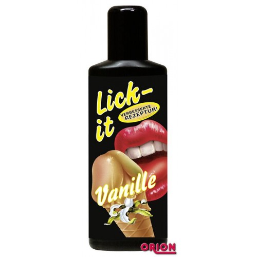 Съедобная смазка Lick It со вкусом ванили - 50 мл. 