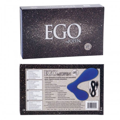 Вибростимулятор простаты Ego e4 - 9 см.