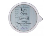 Массажная свеча с феромонами Body Boudoir Black Lace - 170 гр.