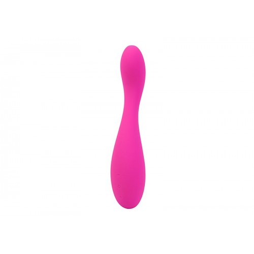 Розовый вибратор UltraZone Emma 6X Silicone Vibrator - 20 см.