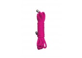 Розовая нейлоновая веревка для бандажа Kinbaku Mini - 1,5 м.