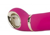 Розовый анатомический вибромассажер Fun Toys Gvibe 2 - 18 см.