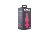 Водонепроницаемая вибровтулка розового цвета POPO Pleasure - 13,6 см.