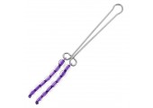 Зажим на клитор с фиолетовыми бусинами CLIT CLIPS PURPLE