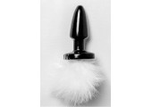 Пробка с хвостиком White Bunny - 11 см.