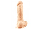 Большой фаллоимитатор Colours Pleasures Thick 8  Dildo - 23,8 см.