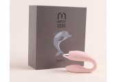 Хай-тек силиконовый вибромассажёр-дельфин Dolphin для пар