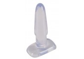 Прозрачная анальная втулка Crystal Clear Medium - 14,5 см.