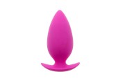 Розовая анальная втулка BOOTYFUL ANAL PLUG MEDIUM PINK - 9,8 см.
