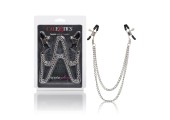 Зажимы на соски с цепочкой Tiered Nipple Clamps