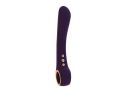Фиолетовый вибратор Ombra  - 21,5 см.