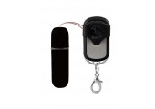 Черная вибропуля  Remote Vibrating Bullet с пультом ДУ