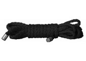 Чёрная веревка для бондажа Kinbaku Mini - 1,5 м.