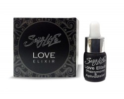 Эфирное масло-афродизиак с феромонами Sexy Life Love Elixir унисекс - 5 мл.