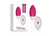 Розовое виброяйцо iJoy remote control egg 