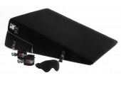 Большая чёрная подушка для секса Liberator Black Label Ramp с креплениями