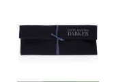 Тёмно-синий кожаный ошейник с поводком DARKER LIMITED COLLECTION COLLAR   CHAIN