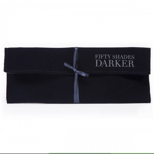 Тёмно-синий кожаный ошейник с поводком DARKER LIMITED COLLECTION COLLAR   CHAIN