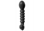 Анальный вибромассажер Ribbed Prostate Vibe - 15,2 см.