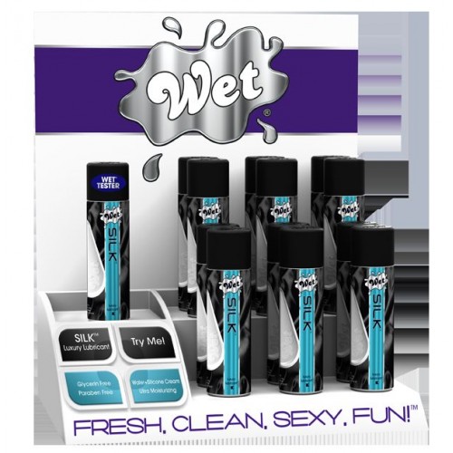 Дисплей Wet Silk - 12 шт. по 93 мл., с тестером