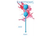 Голубые вагинальные шарики Emotions Foxy