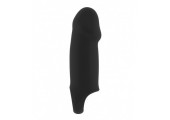 Чёрная насадка Stretchy Thick Penis Extension No.37 