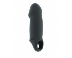 Серая насадка Stretchy Thick Penis Extension No.37 