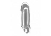 Прозрачная насадка Stretchy Thick Penis Extension No.37 