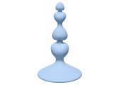 Голубая анальная пробка Sweetheart Plug Blue - 10 см.