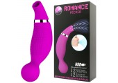 Двусторонний стимулятор Romance Pecker - с вибрацией и функцией всасывания