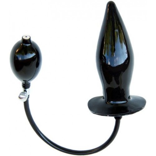 Надувная анальная пробка Inflatable Butt Plug XL - 14 см.