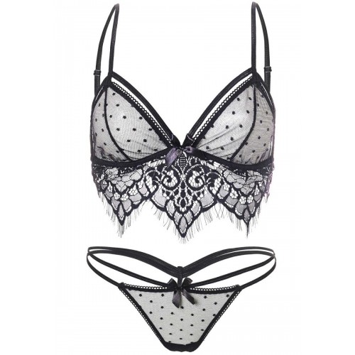 Комплект с лифом и стрингами BRA TOP, CHANTILLY LACE STRING