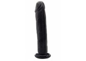 Чёрный фаллоимитатор-гигант Realistic Cock 13,4 Inch No Scrotum - 34 см.