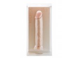 Телесный фаллоимитатор-гигант Realistic Cock 15,5 Inch No Scrotum - 39,5 см.