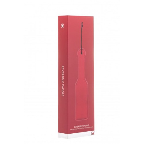 Чёрно-красный двусторонний пэддл Reversible Paddle - 32 см.
