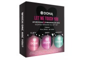 Подарочный набор массажных масел DONA Let me touch you