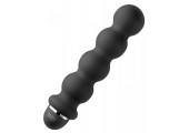 Анальный вибромассажер Tom of Finland Stacked Ball 5 Mode Vibe - 24 см.