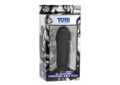 Анальный вибратор XL Silicone Vibrating Anal Plug - 19,5 см.